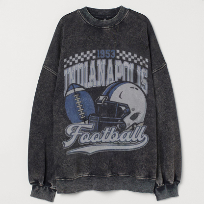 Indianapolis Retro Football Sweatshirt