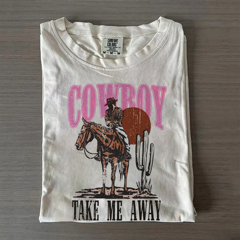 Western Cowboy Vintage T-shirt