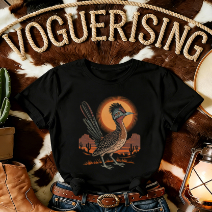 Western Vintage Desert Roadrunner T-shirt