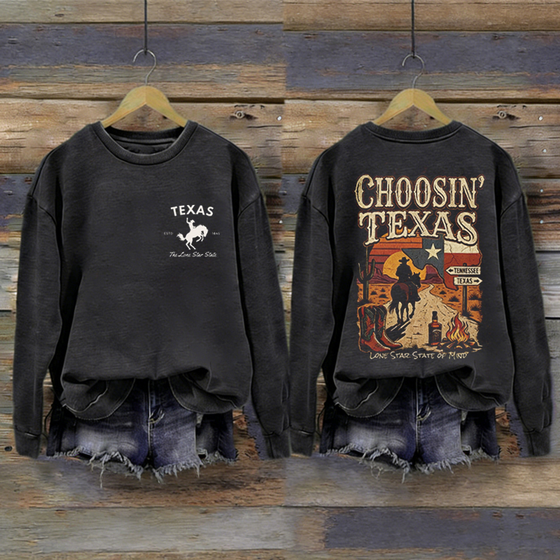 Western Cowboy Sweatshirt