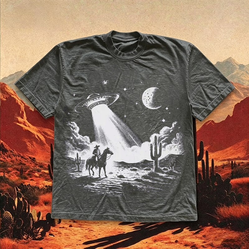 Vintage UFO Cowboy T-shirt