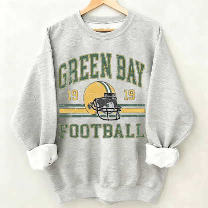 Green Bay Retro Football Sweatshirt