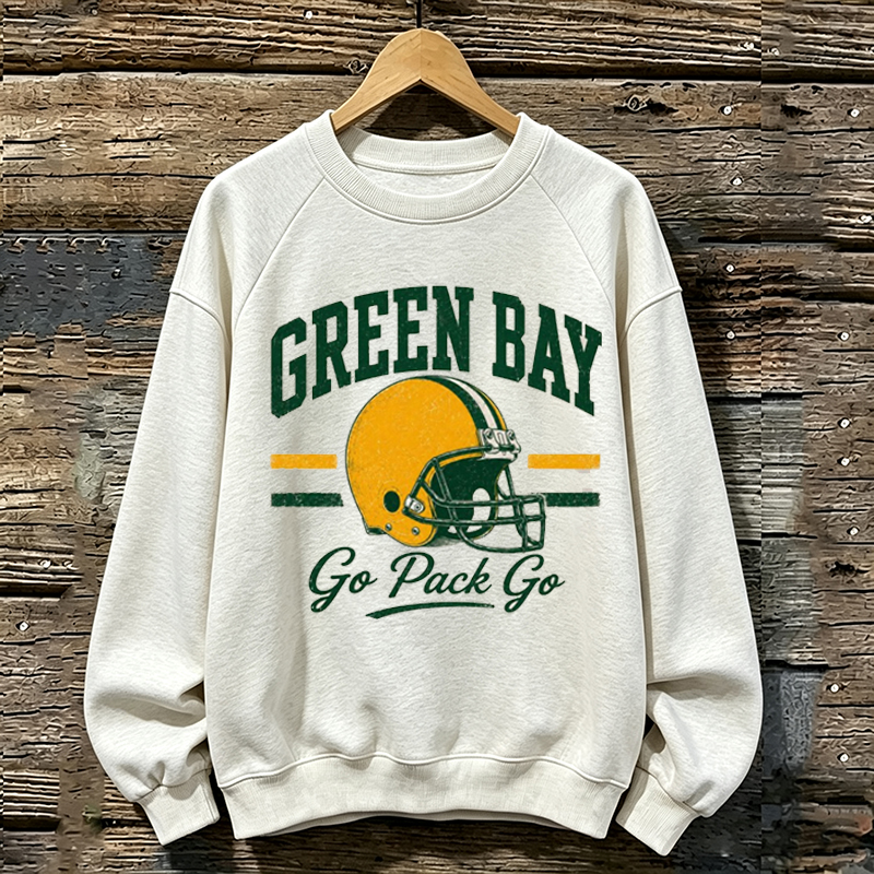 Green Bay Retro Football Sweatshirt