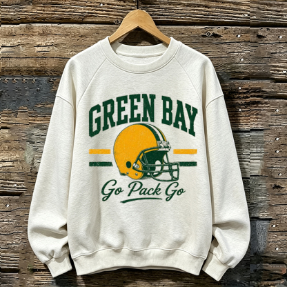 Green Bay Retro Football Sweatshirt