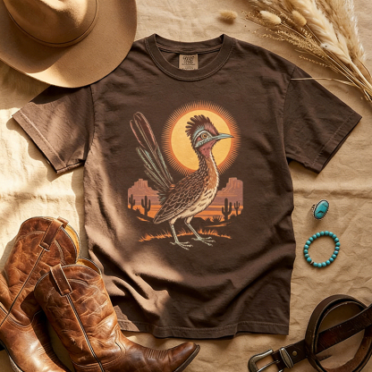 Western Vintage Desert Roadrunner T-shirt
