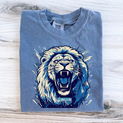 Comfort Colors Detroit Football T-shirt