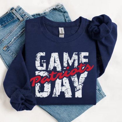 New England Fan Game Day American Football Sweatshirt