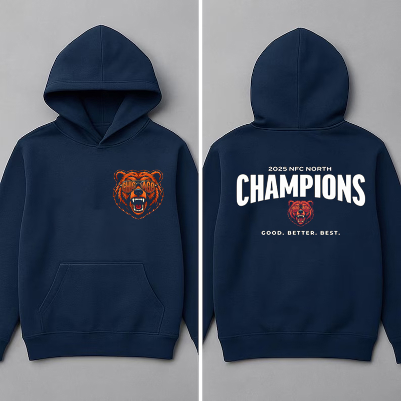 Vintage Chicago Football Hoodie