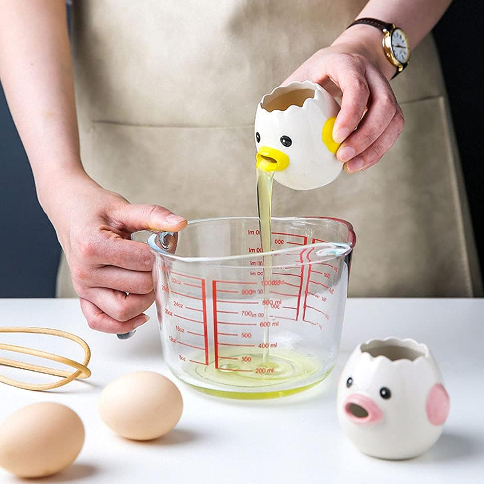 Erbrechen von Eigelb und Eiweißtrenner（Zwei Packungen）