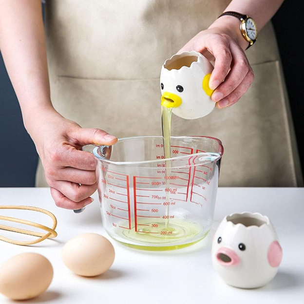 Erbrechen von Eigelb und Eiweißtrenner（Zwei Packungen）