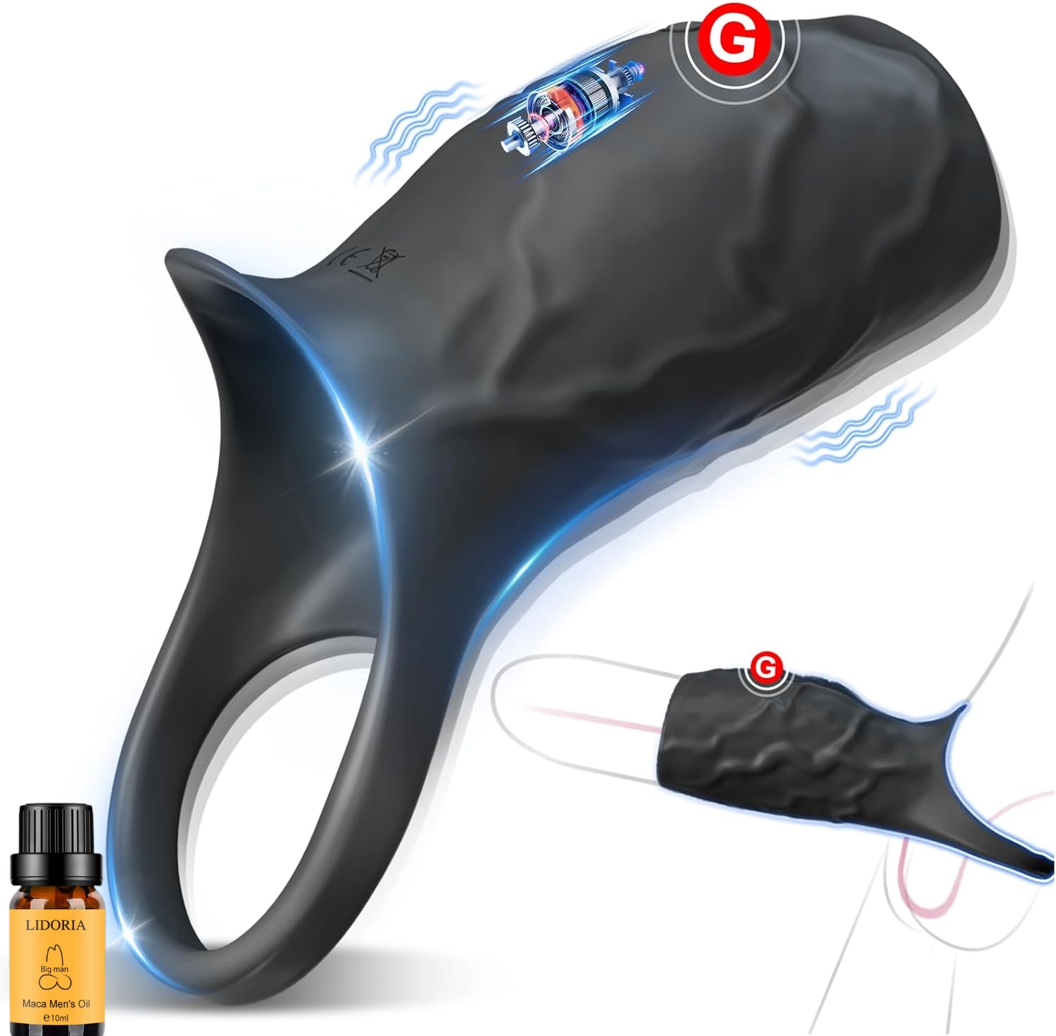 💥Supreme series for couples launched in April- Vibrating Penis Armor