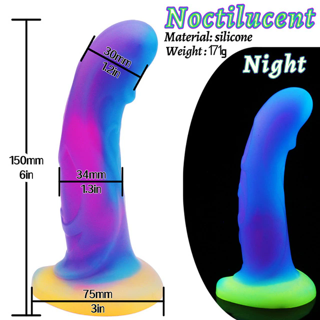 🔥Super burst style🔥Luminous Spiral Monster Dildo