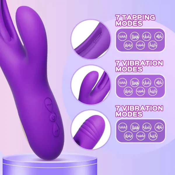 😍2023 New product promotion 49% OFF🎁🎁Rabbit Tapping G-spot Vibrator