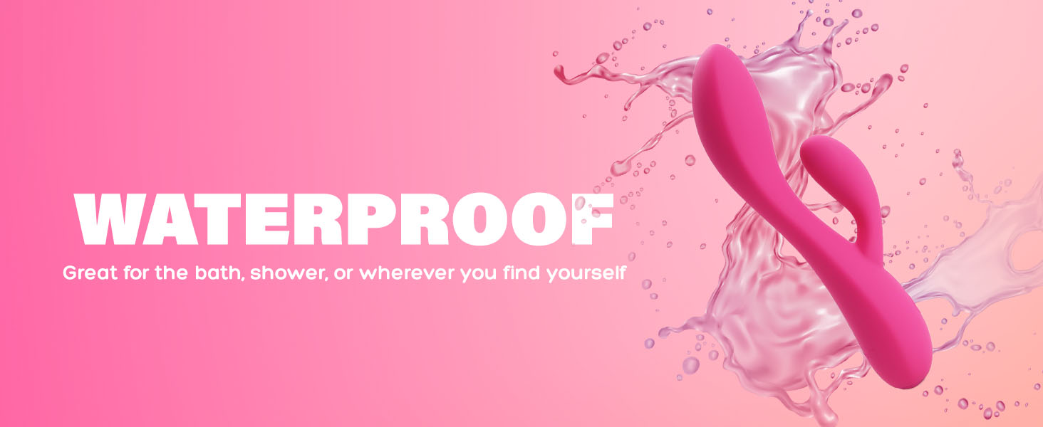 This extremely flexible toy is fully waterproof