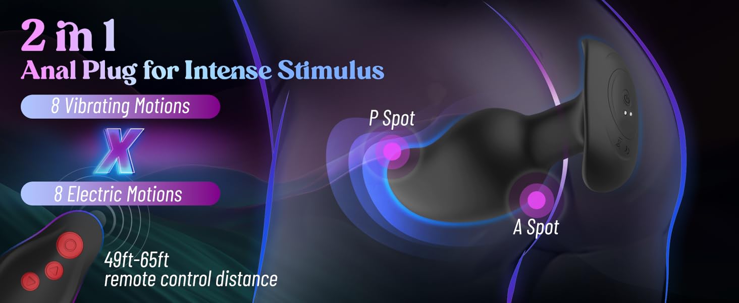 vibrating butt plug anal plug