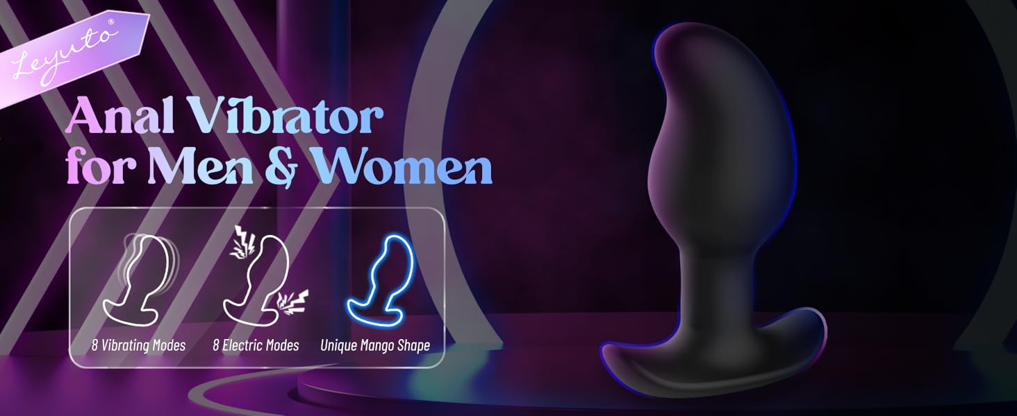 Vibrating Anal Vibrator for Women & Men