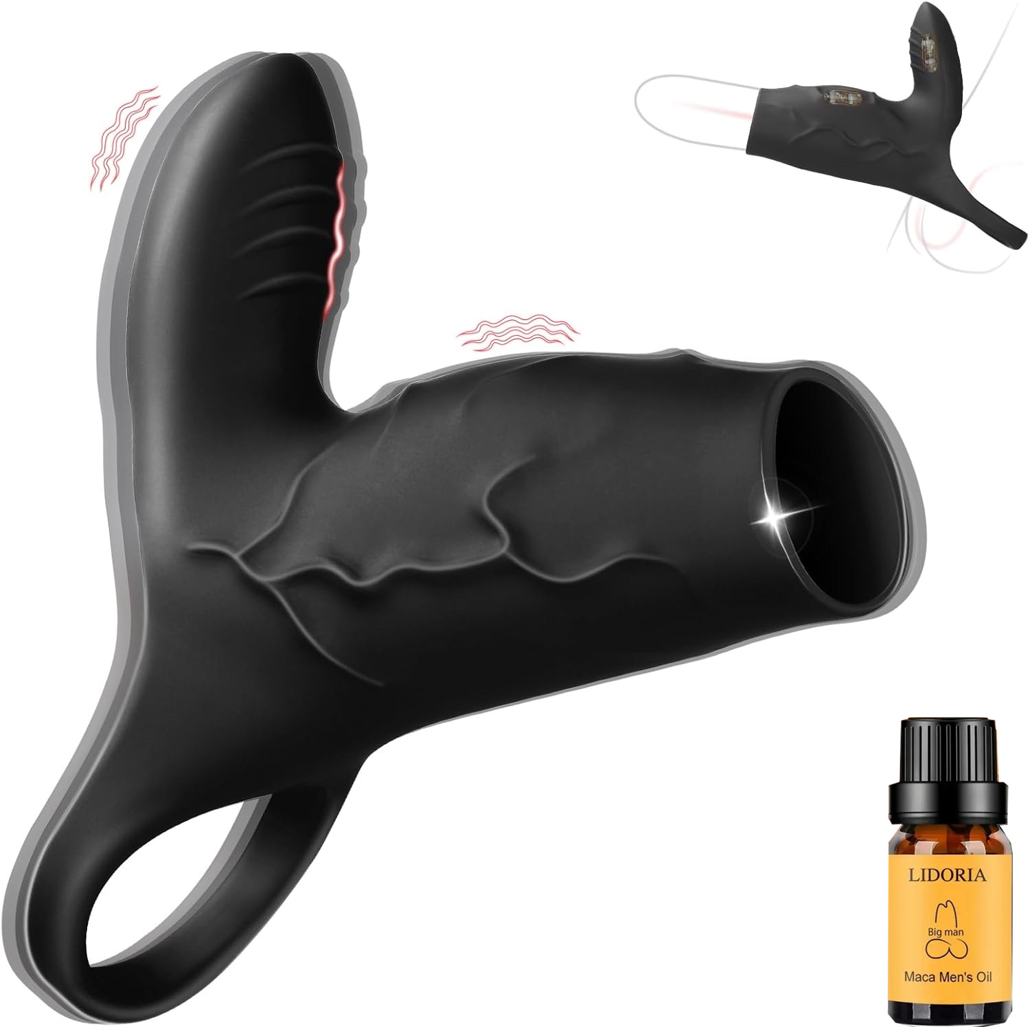 💥Supreme series for couples launched in November-Vibrating Penis Armor