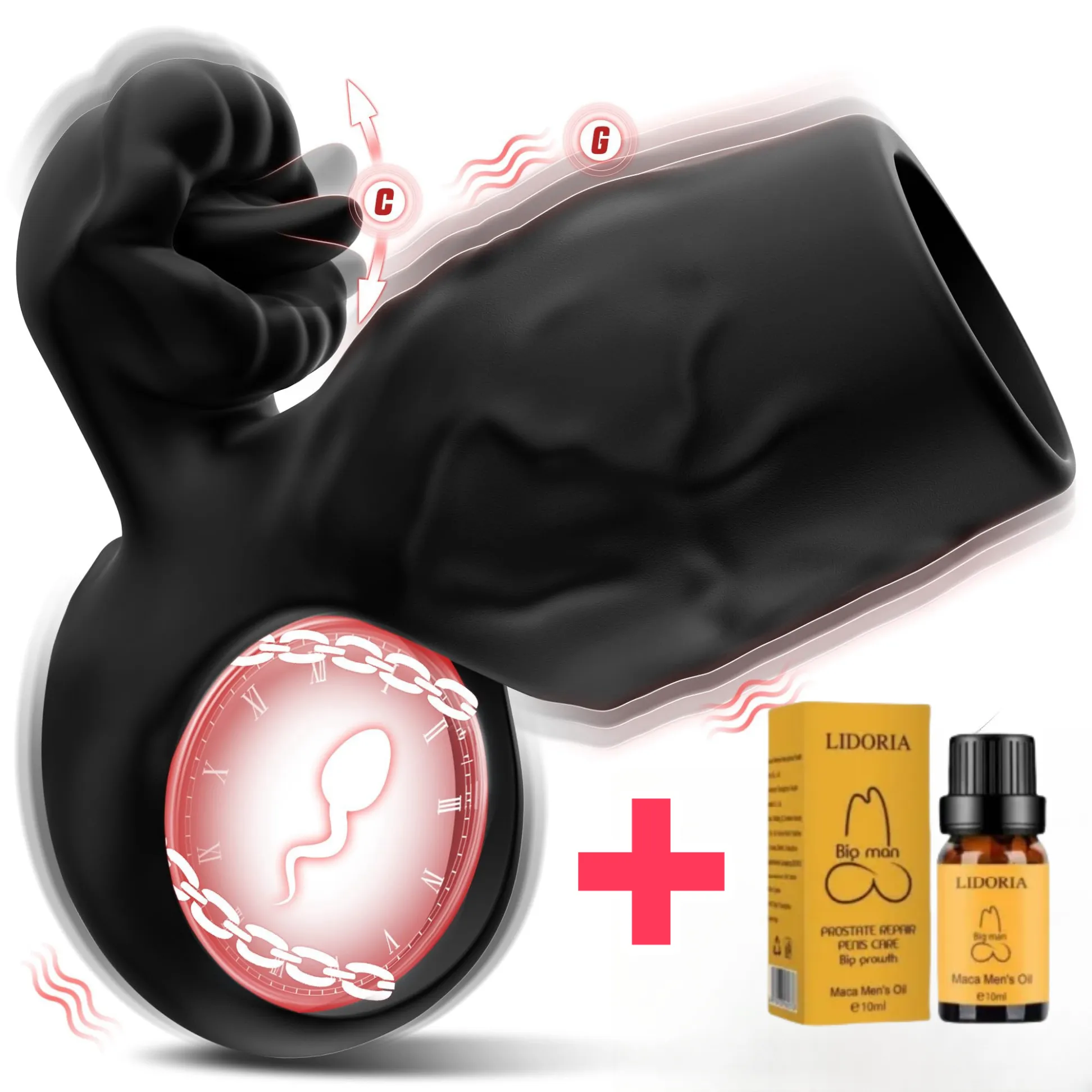 😍2025 Clearance Sale Only $39.99💥-💋Tongue Licking Penis Sleeve💖