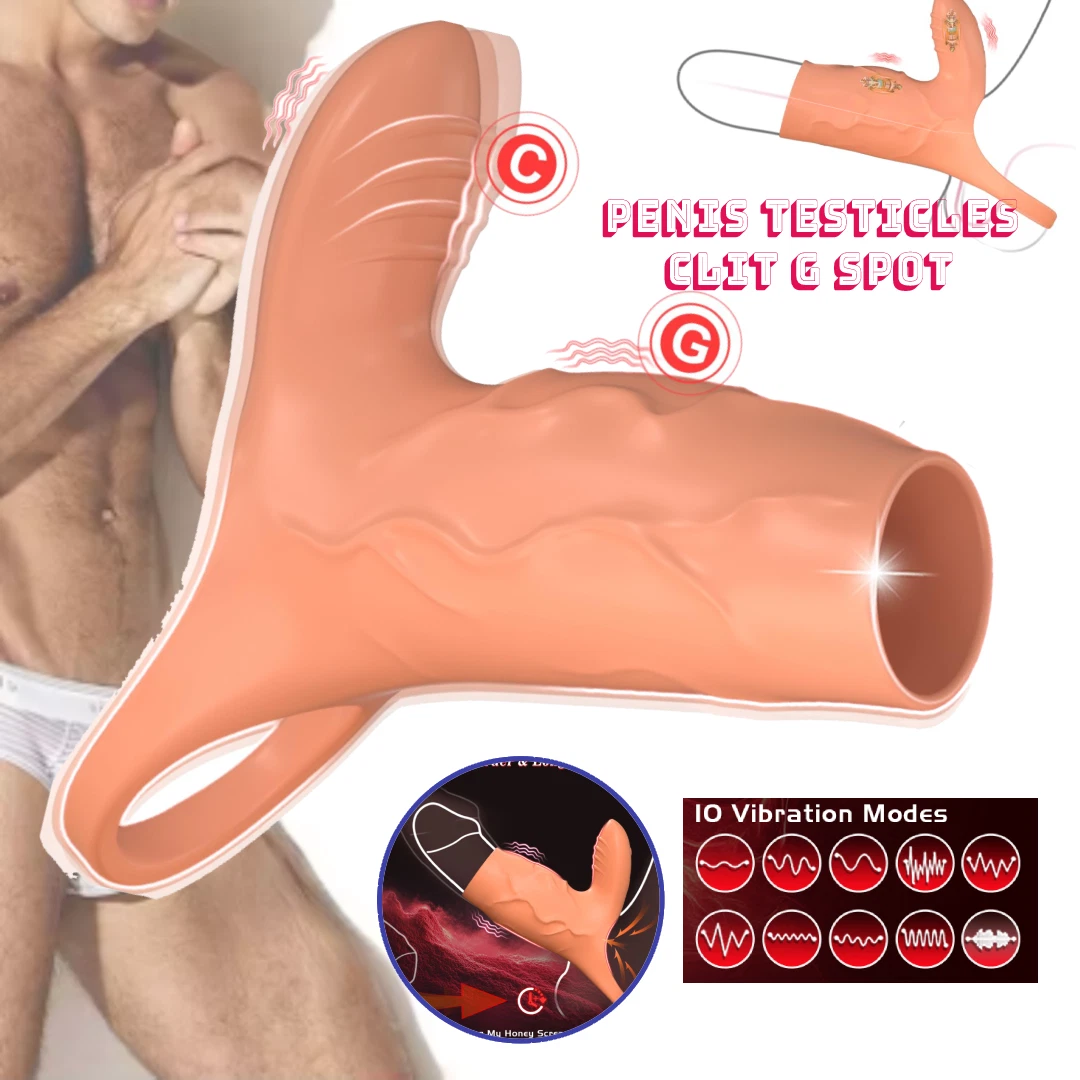 💥 Summer Couples Supreme Series — Vibrating Penis Armor