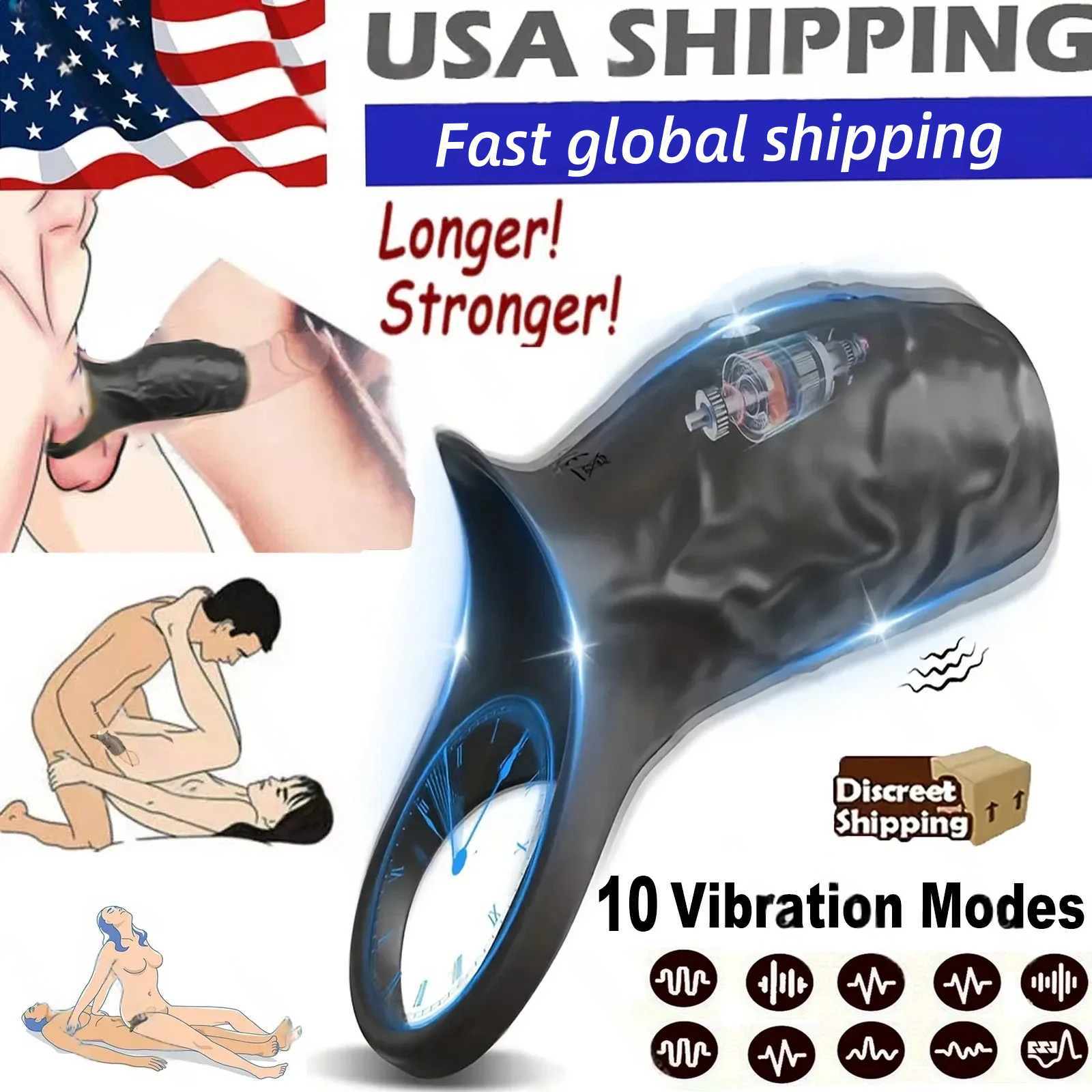 🔥Summer special clearance sale only $39.99- Vibrating Penis Armor