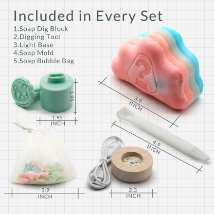 Digalore™ Rainbow Soap Clay Series