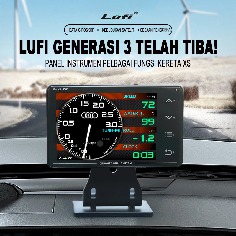 ORIGINAL LUFI XS NEW MODEL OBD OBD2 METER