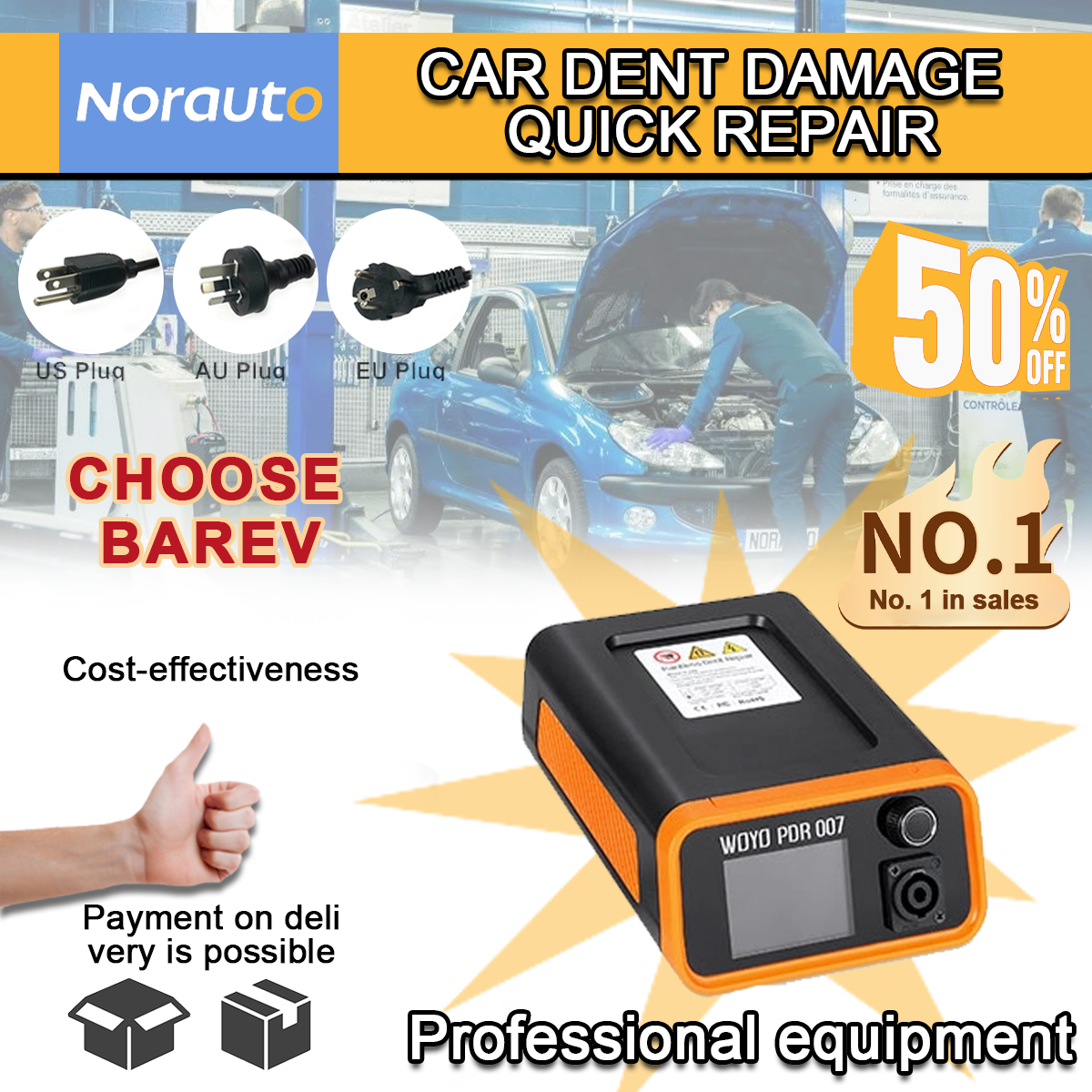 Magisches Werkzeug zur Beulenreparatur für Autos: Stellt die Karosserie mühelos wieder her, ganz ohne professionelle Werkzeuge. Lackfreies Beulenreparaturset.