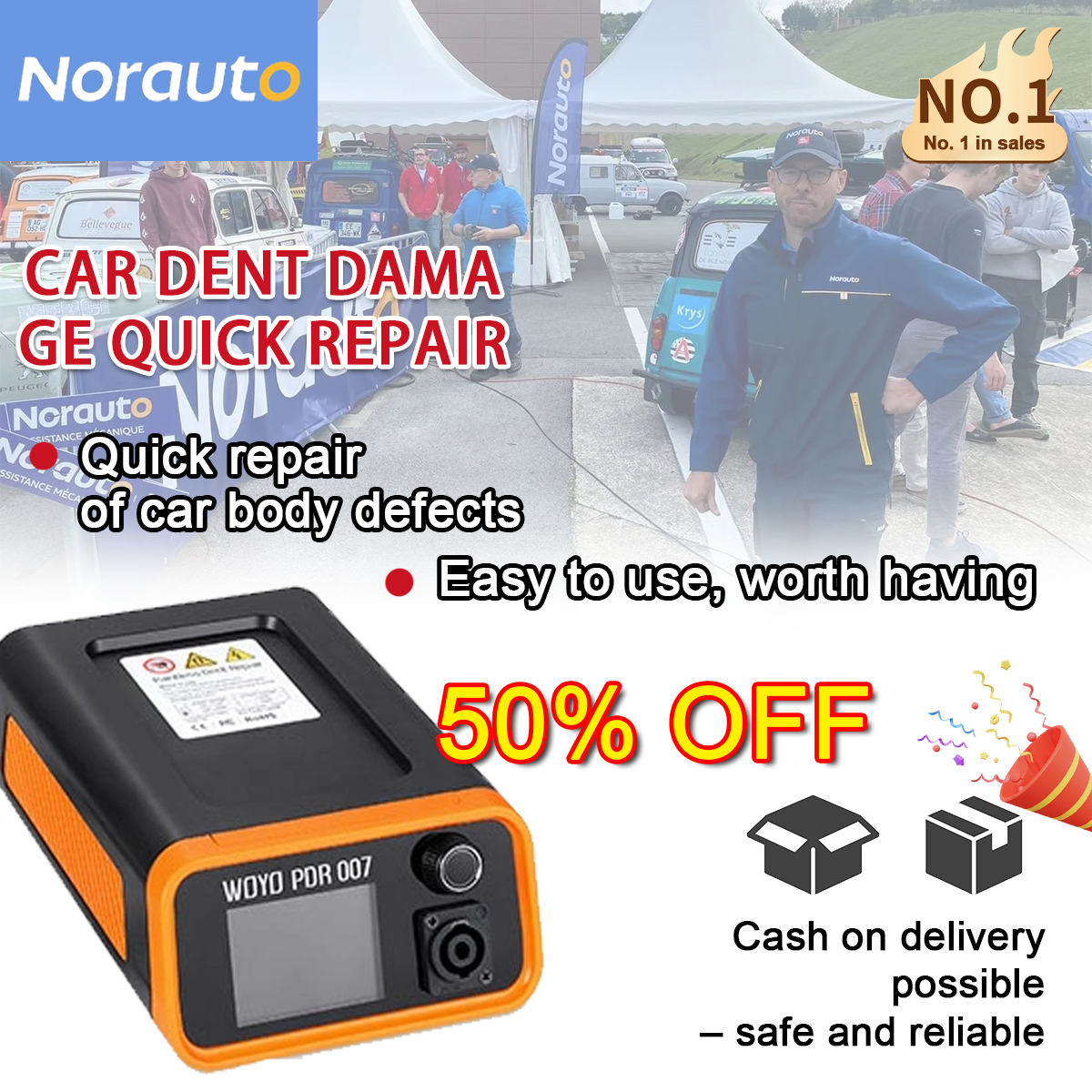 Magisches Werkzeug zur Beulenreparatur für Autos: Stellt die Karosserie mühelos wieder her, ganz ohne professionelle Werkzeuge. Lackfreies Beulenreparaturset.