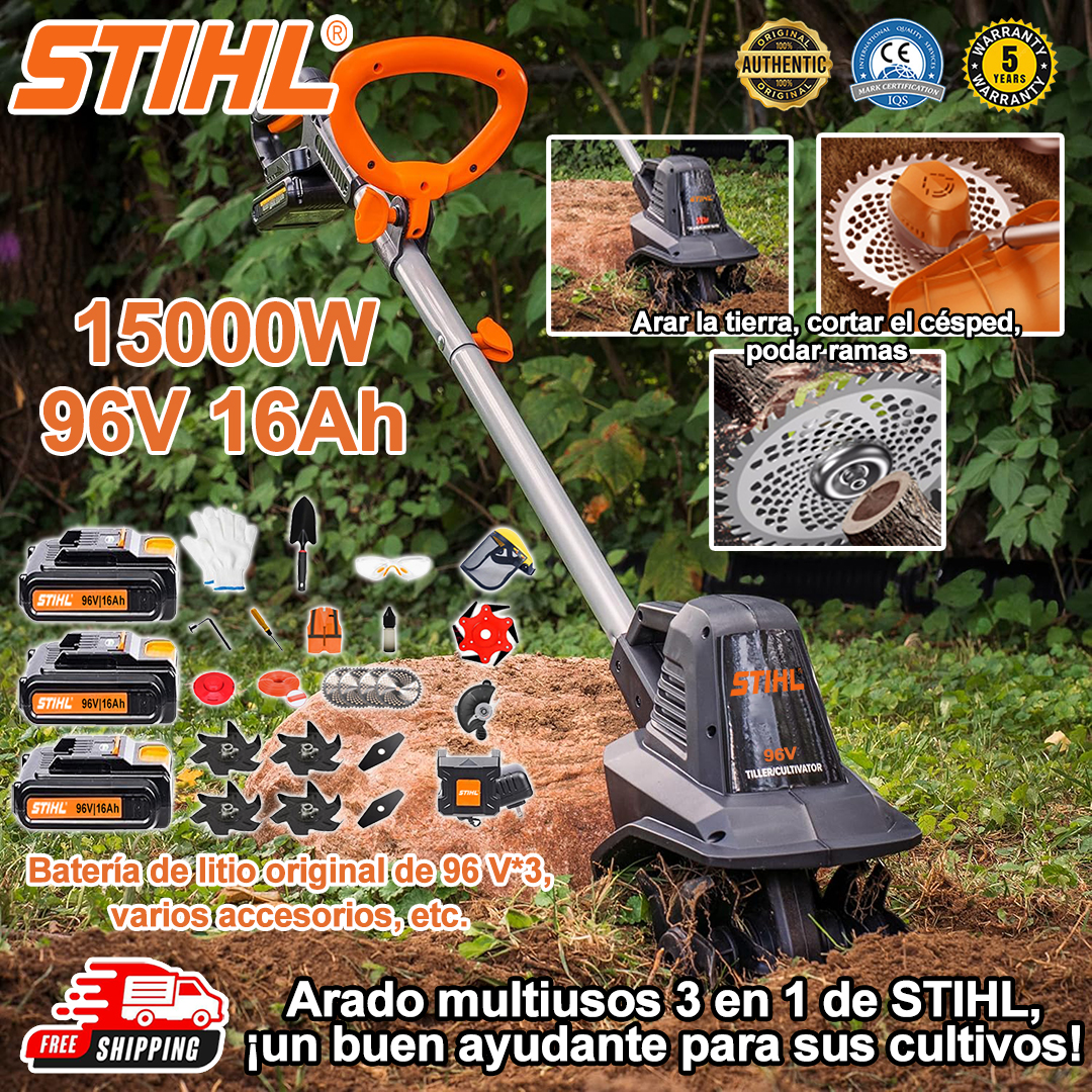 ⚒️Cultivador multiusos 3 en 1 de STIHL🥳🥳