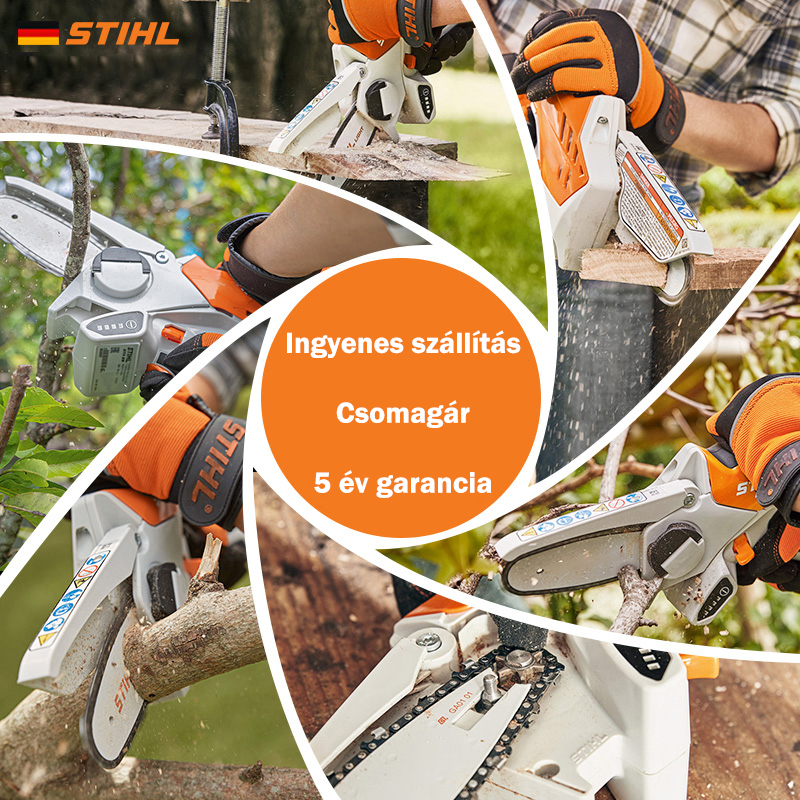 💪 Hordozható láncfűrész lítium akkumulátorral