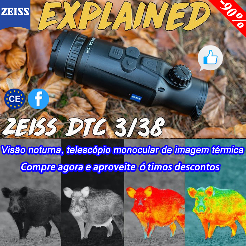 💜[175º aniversário Zeiss] Campo de caça: Monóculo de caça com imagem térmica Zeiss