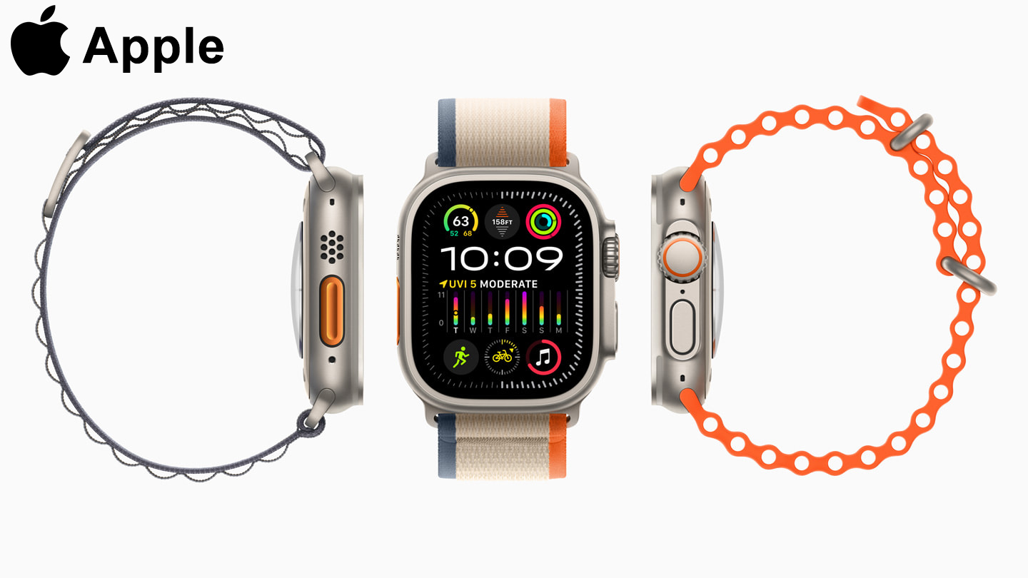 🥳Inteligentné hodinky Apple Watch Ultra 2 [GPS + Cellular 49 mm] s odolným titánovým puzdrom！！🎉🎉