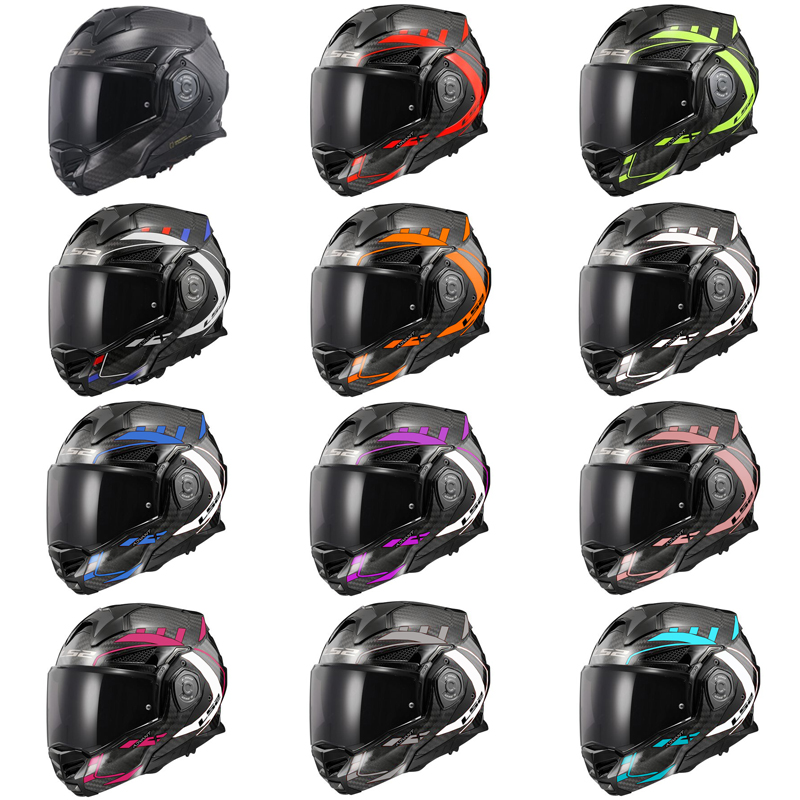 ⚡[56% sleva]⚡Jedna z nejpokročilejších přileb z uhlíkových vláken na trhu - LS2 FF901