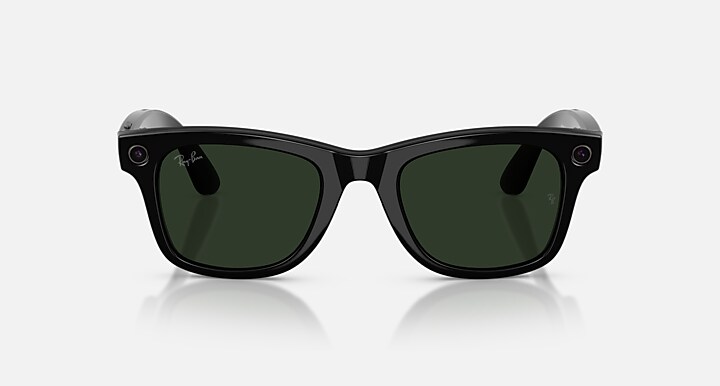 😎Ray-Ban Meta - Wayfarer Large（第2世代）サングラス。Meta AIを搭載し、オーディオ、写真、ビデオ機能に対応しています。