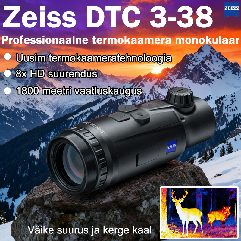 🔭【Zeissi 175. aastapäev】Jahimaad: Zeissi termokaameraga jahimonokkel🎉