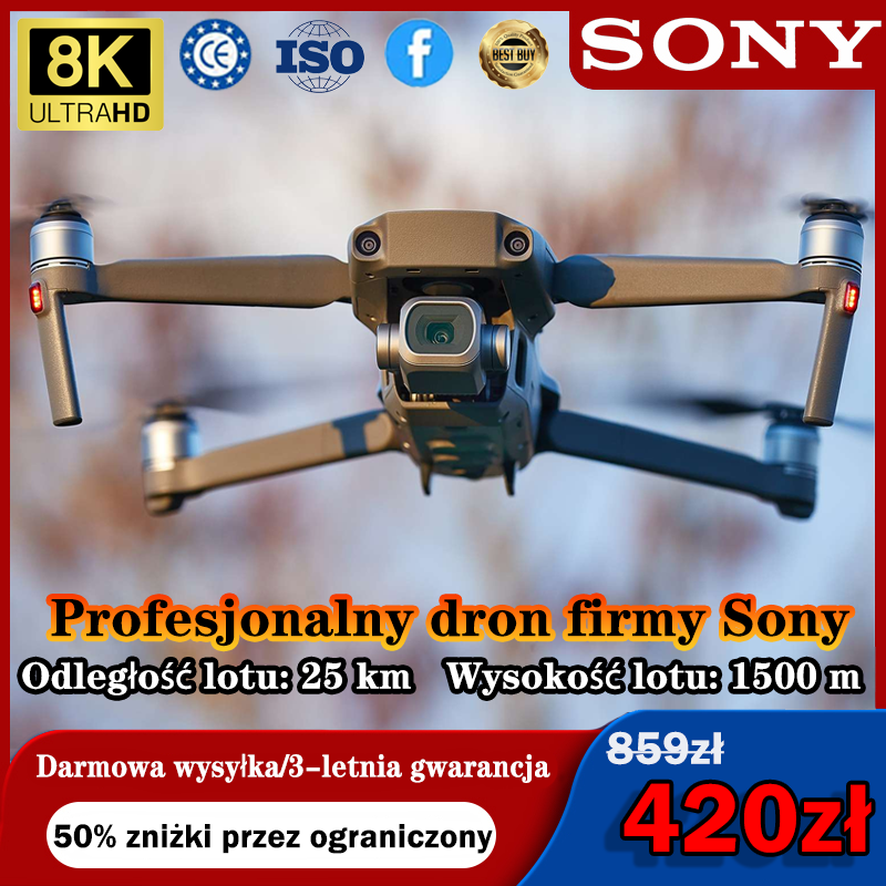 ✈️[Oferta ograniczona czasowo] Ulepszona wersja wielofunkcyjnego profesjonalnego drona termowizyjnego🎉🎉