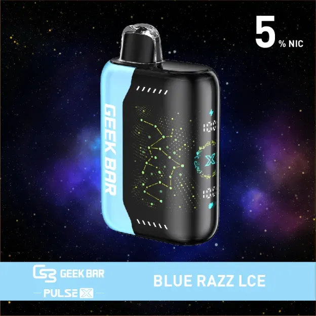 Blue Razz lce Geek Bar Pulse X (Standard Version)