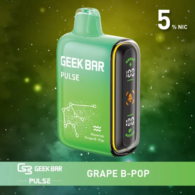 Grape B-Pop Geek Bar Pulse (Zodiac Edition)