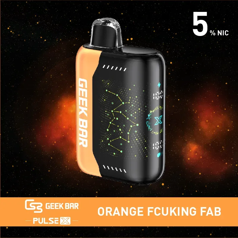 Orange Fcuking Fab Geek Bar Pulse X (Standard Version)