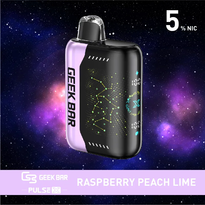 Raspberry Peach Lime Geek Bar Pulse X (Standard Version)