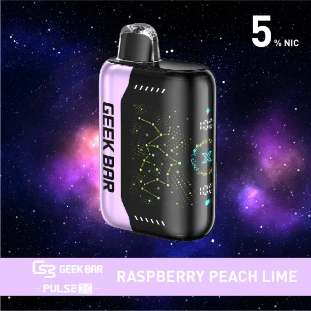 Raspberry Peach Lime Geek Bar Pulse X (Standard Version)