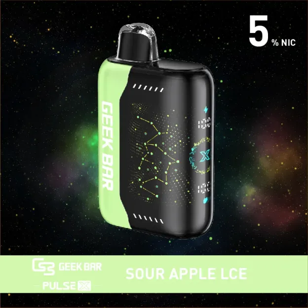 Sour Apple lce Geek Bar Pulse X (Standard Version)