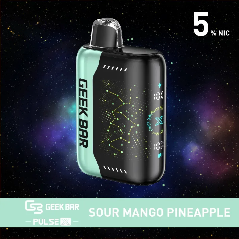 Sour Mango Pineapple Geek Bar Pulse X (Standard Version)