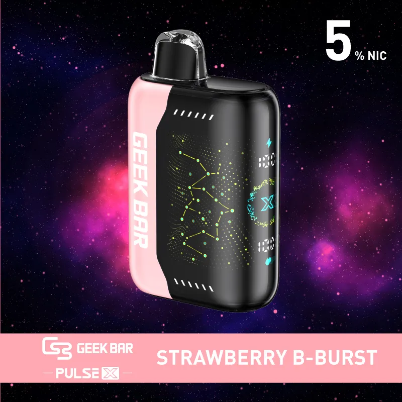 Strawberry B-Burst Geek Bar Pulse X (Standard Version)