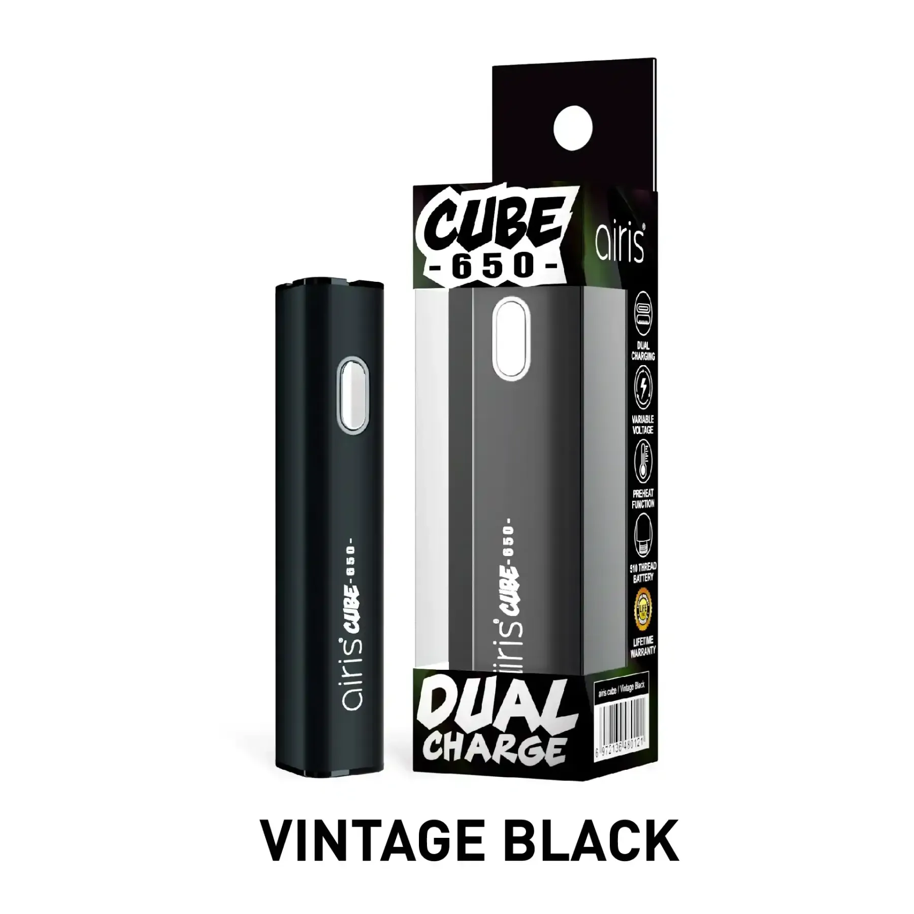 510 Thread Vape Battery Airis Cube