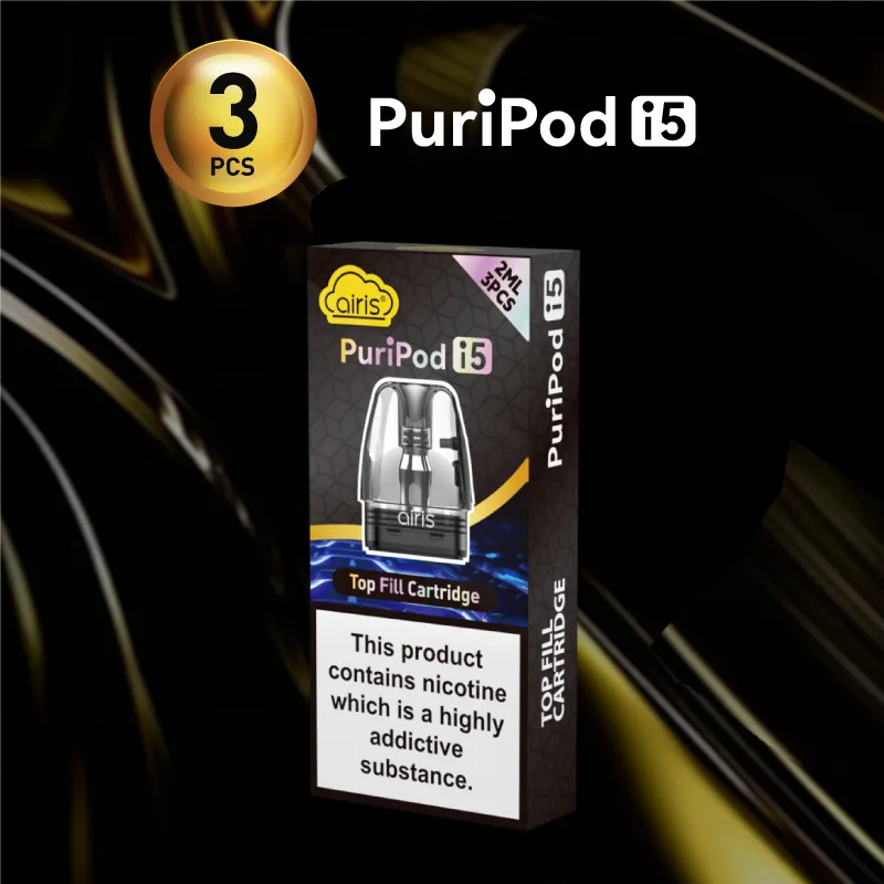 Airis Puripod i5 Cartridge Packages: 3Pcs