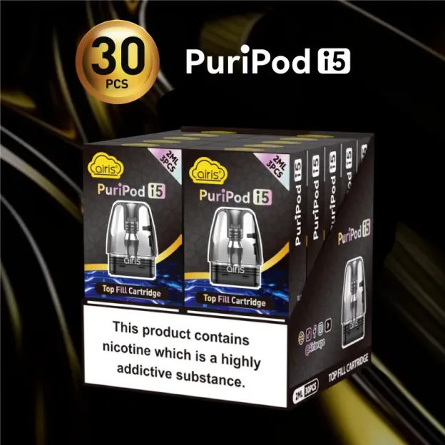 Airis Puripod i5 Cartridge Packages: 30Pcs