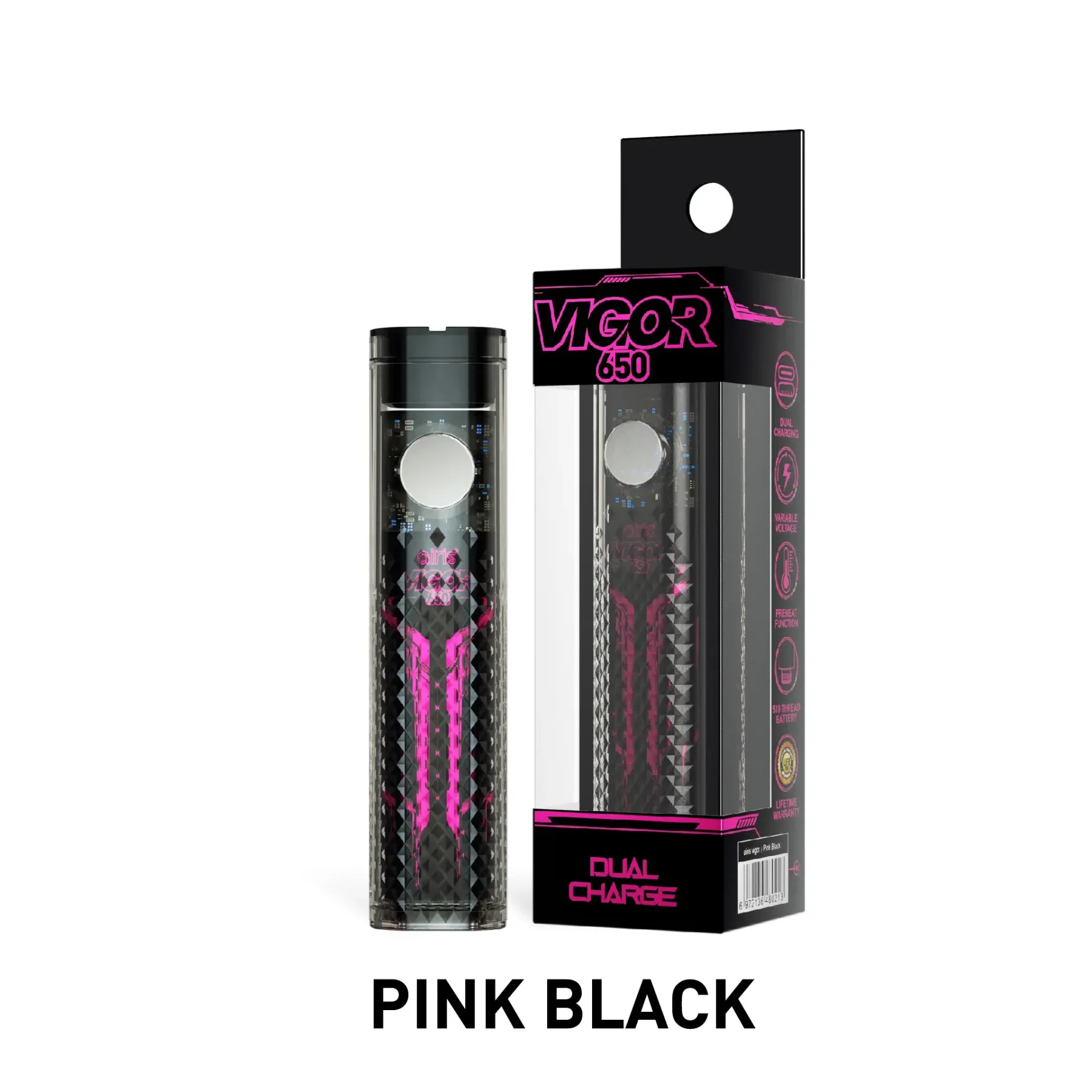 510 Thread Vape Battery Airis Vigor