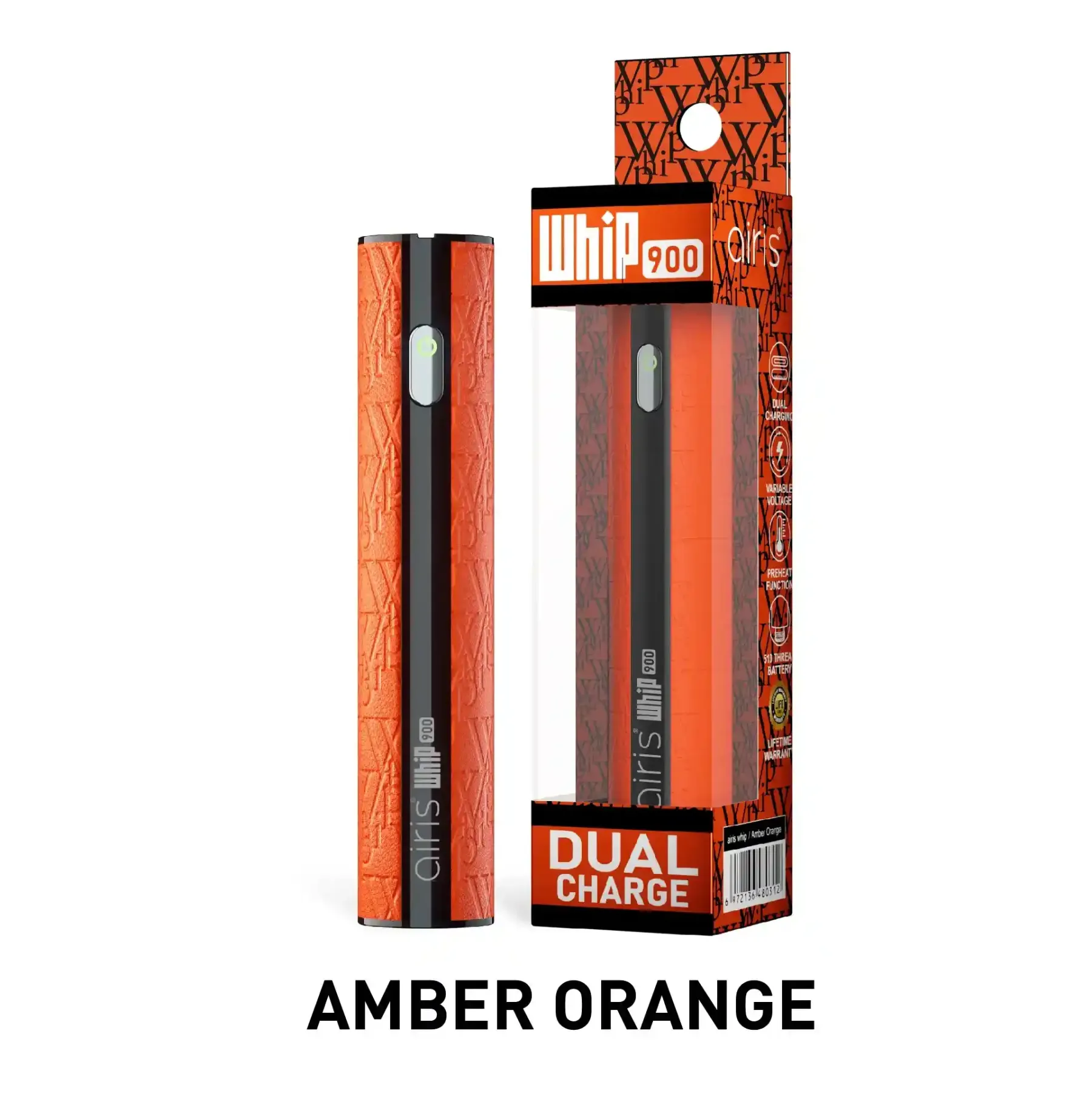 Leather 510 Vape Battery Airis Whip