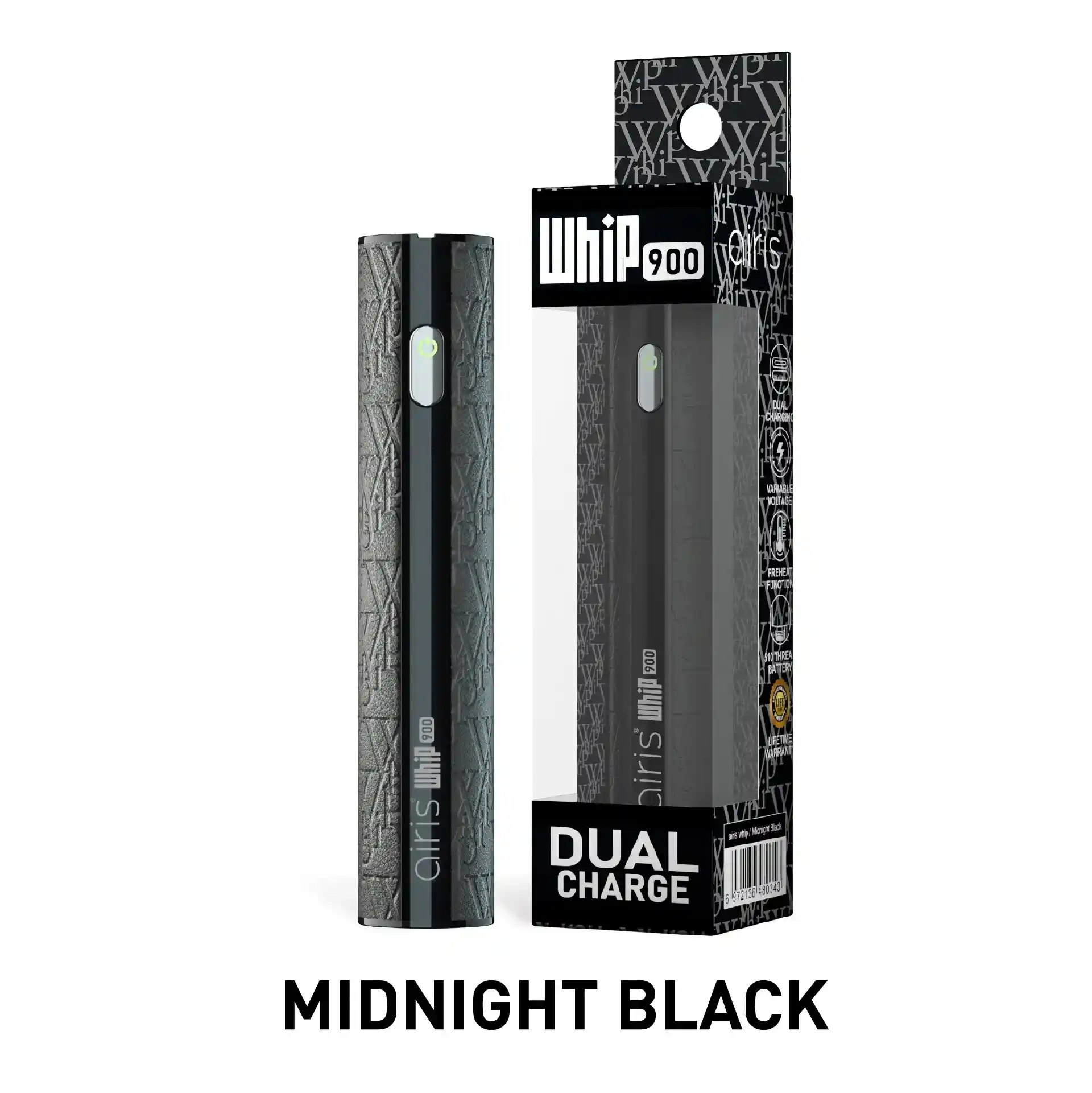 Leather 510 Vape Battery Airis Whip